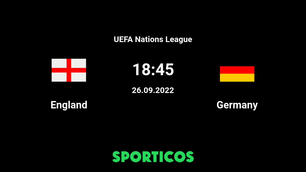 ▶️ England vs Germany Live Stream & Prediction, H2H