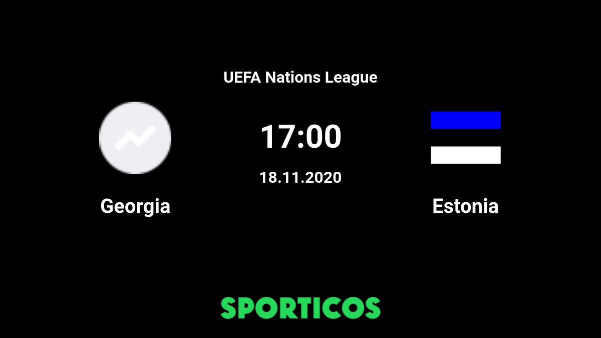 Georgia vs Estonia Live Stream on TV Prediction H2H 18