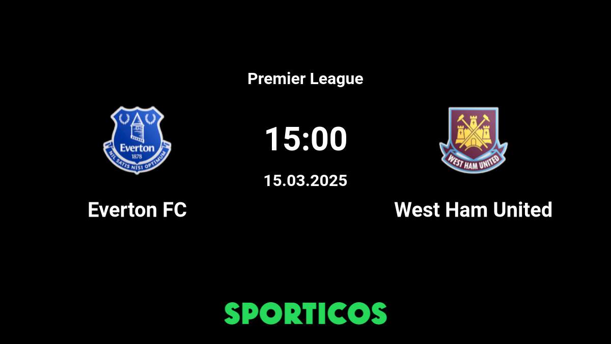 Everton vs West Ham Live Stream on TV Prediction H2H 2