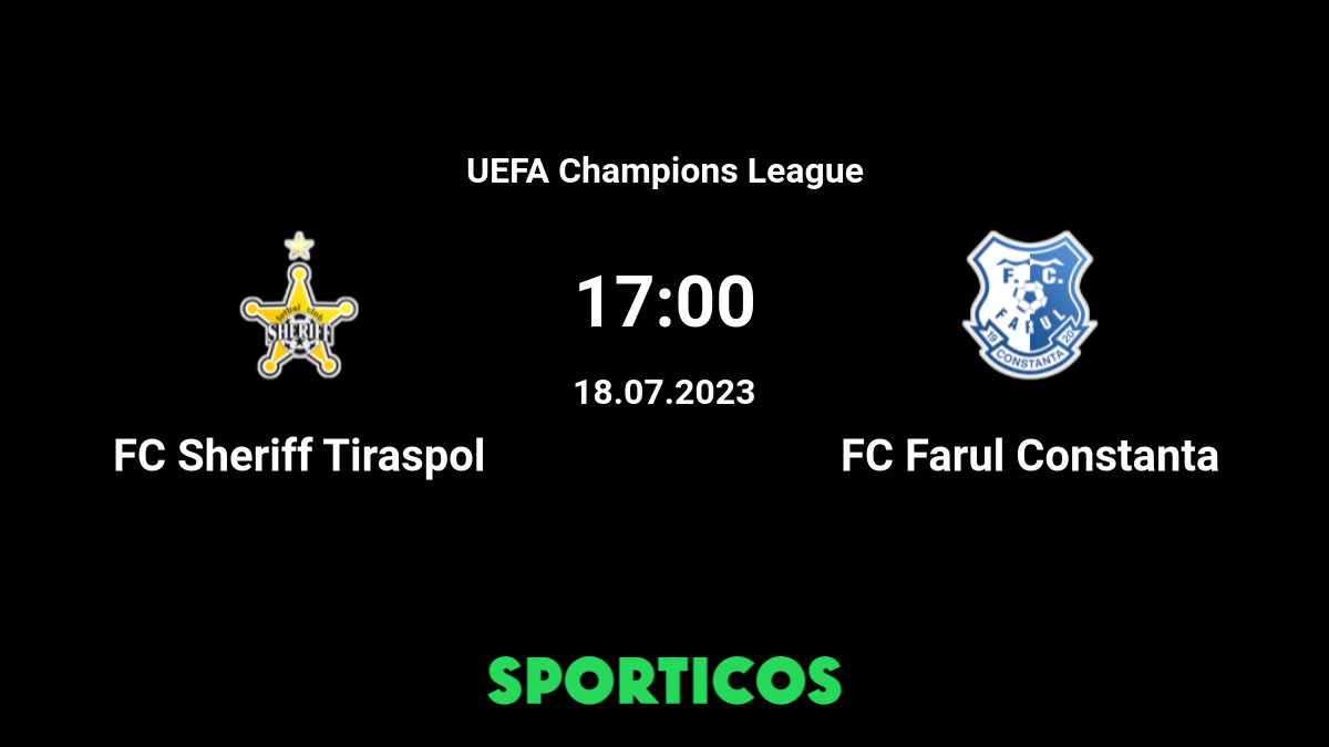 FC Sheriff vs Farul Prediction and Betting Tips