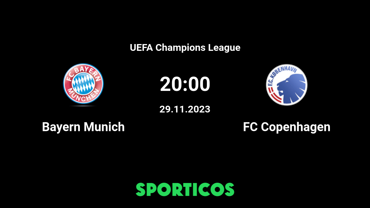 Bayern Munich vs. FC Copenhagen FREE LIVE STREAM (10/3/23): Watch