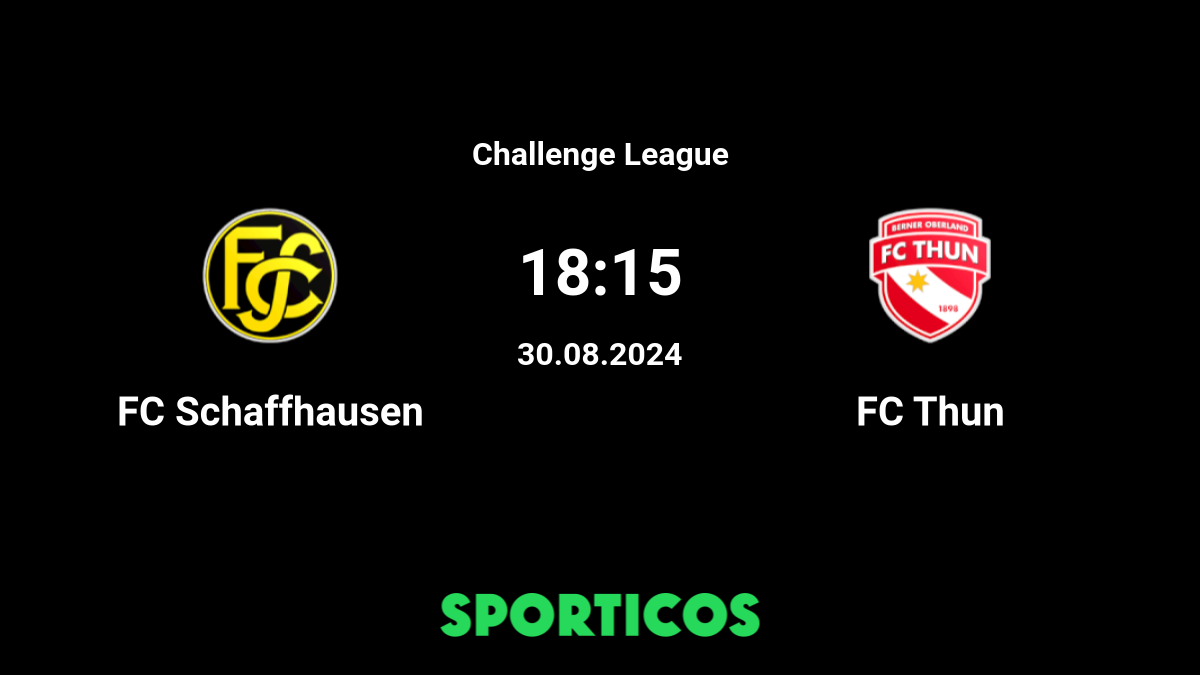 ▶️ FC Schaffhausen vs FC Thun Live Stream & on TV, Prediction, H2H - 9 Feb  2024