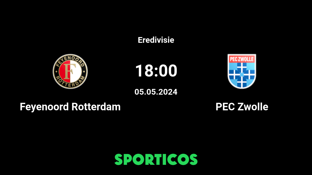 Feyenoord v PEC Zwolle live stream: Watch KNVB Beker online, team news &  stats