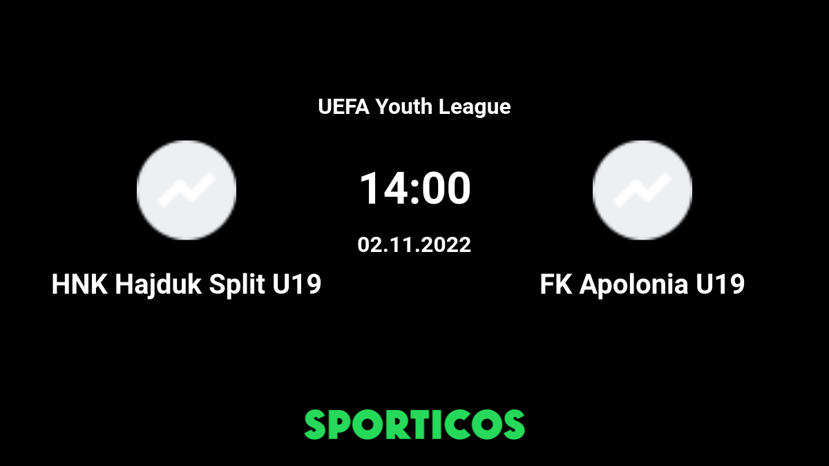 UEFA Youth League: Apolonia - Hajduk 0:3 • HNK Hajduk Split