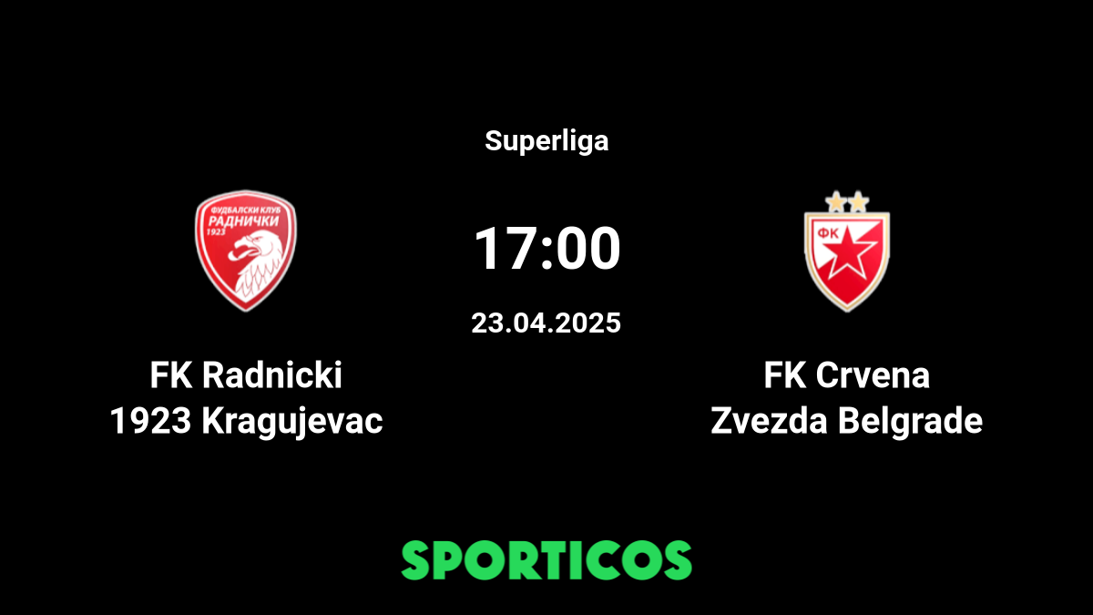 Red Star Belgrade vs FK Radnicki Nis: Live Score, Stream and H2H results  12/5/2023. Preview match Red Star Belgrade vs FK Radnicki Nis, team, start  time.