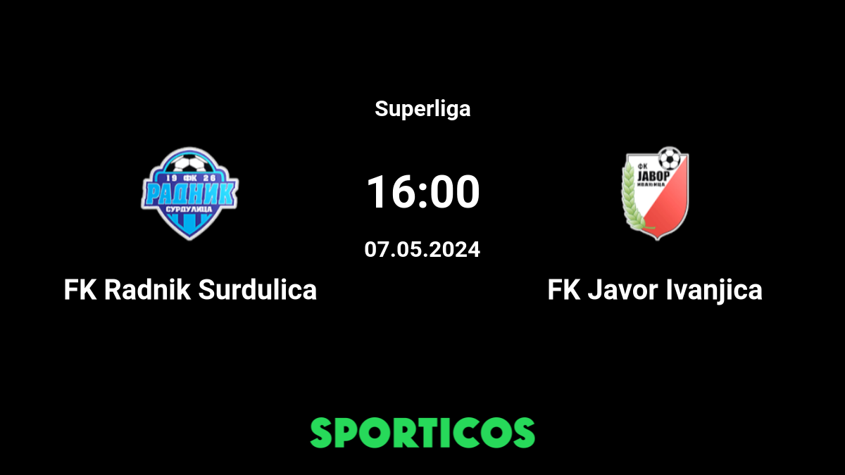 FK Vojvodina - FK Radnik Surdulica placar ao vivo, H2H e