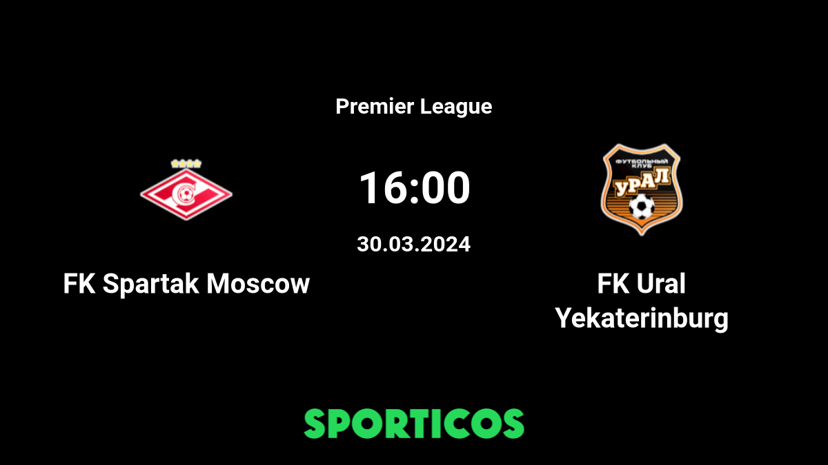 FC Ural Yekaterinburg U19 - Spartak Moscow Youth watch online 📺 20 October  2023