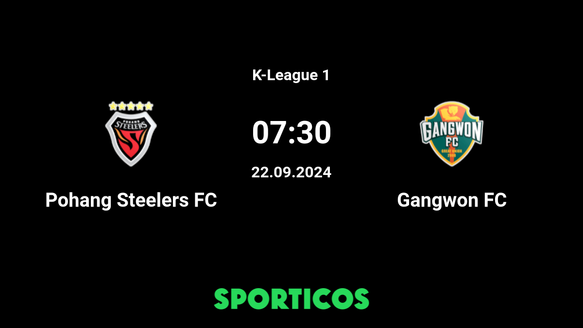 Pohang Steelers vs Gangwon FC (17/06/2022) K League 1 FIFA 22 