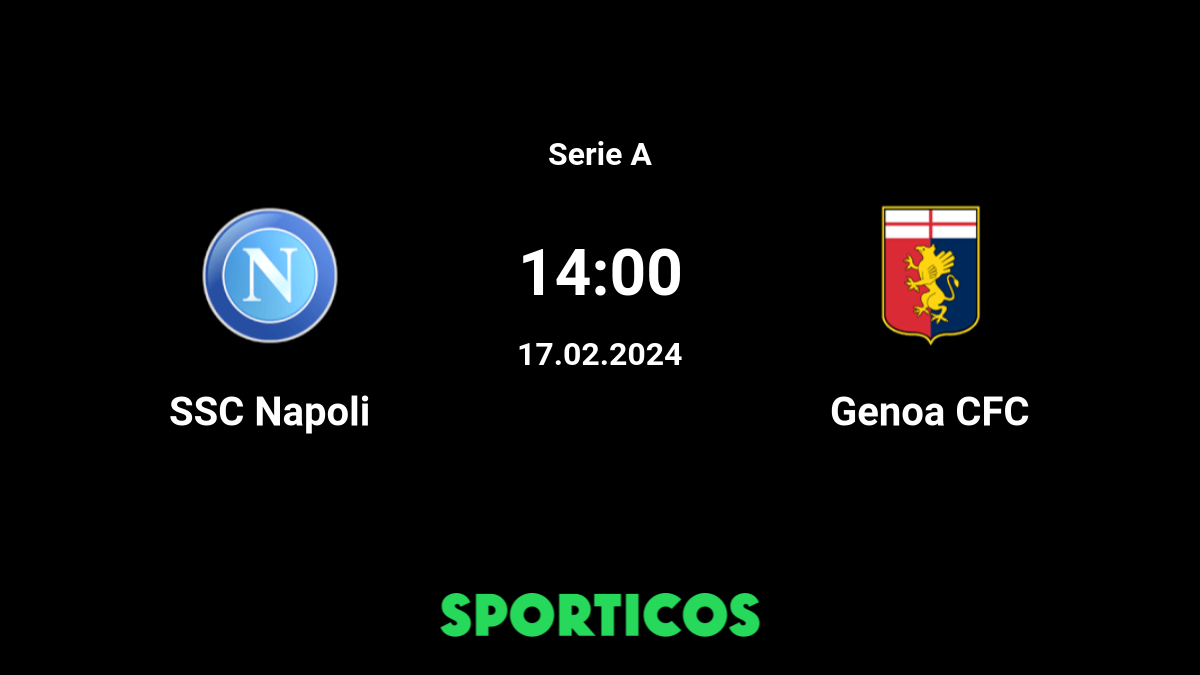 Napoli and Genoa Draw
