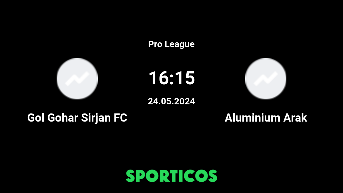 Aluminium Arak vs Gol Gohar Live Stream on TV Prediction