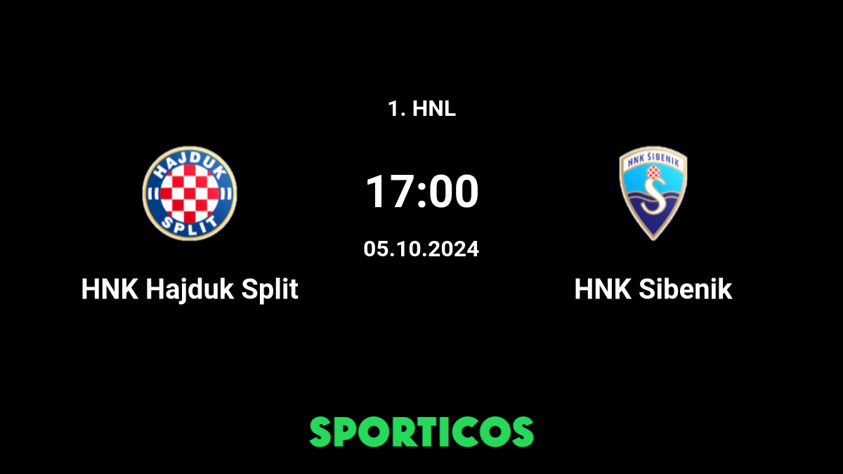 HNK Hajduk Split vs AEK Athens live score, H2H and lineups