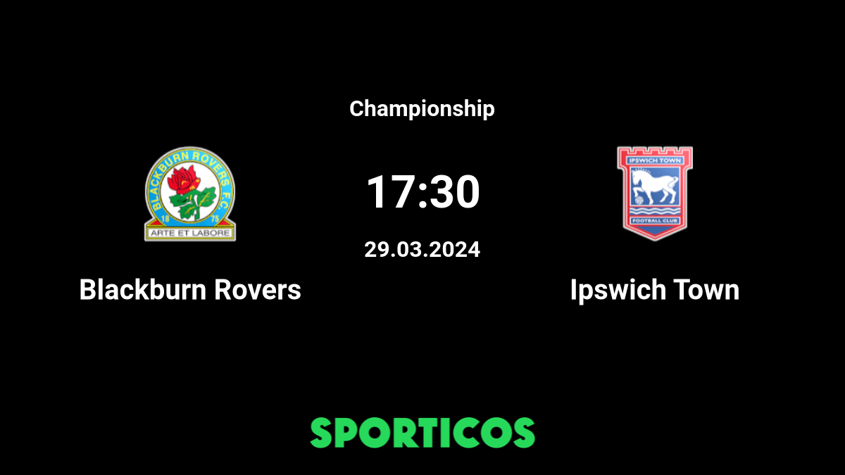 Blackburn rovers vs 2025 ipswich town h2h