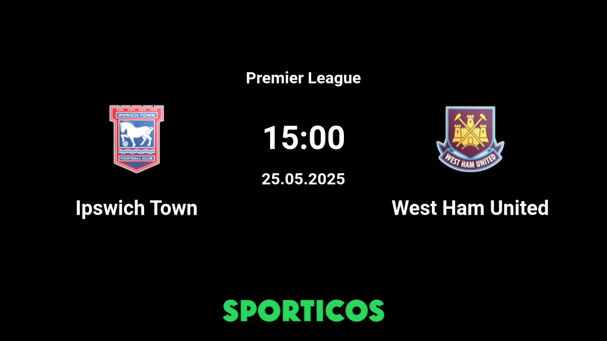 Ipswich v west discount ham live stream