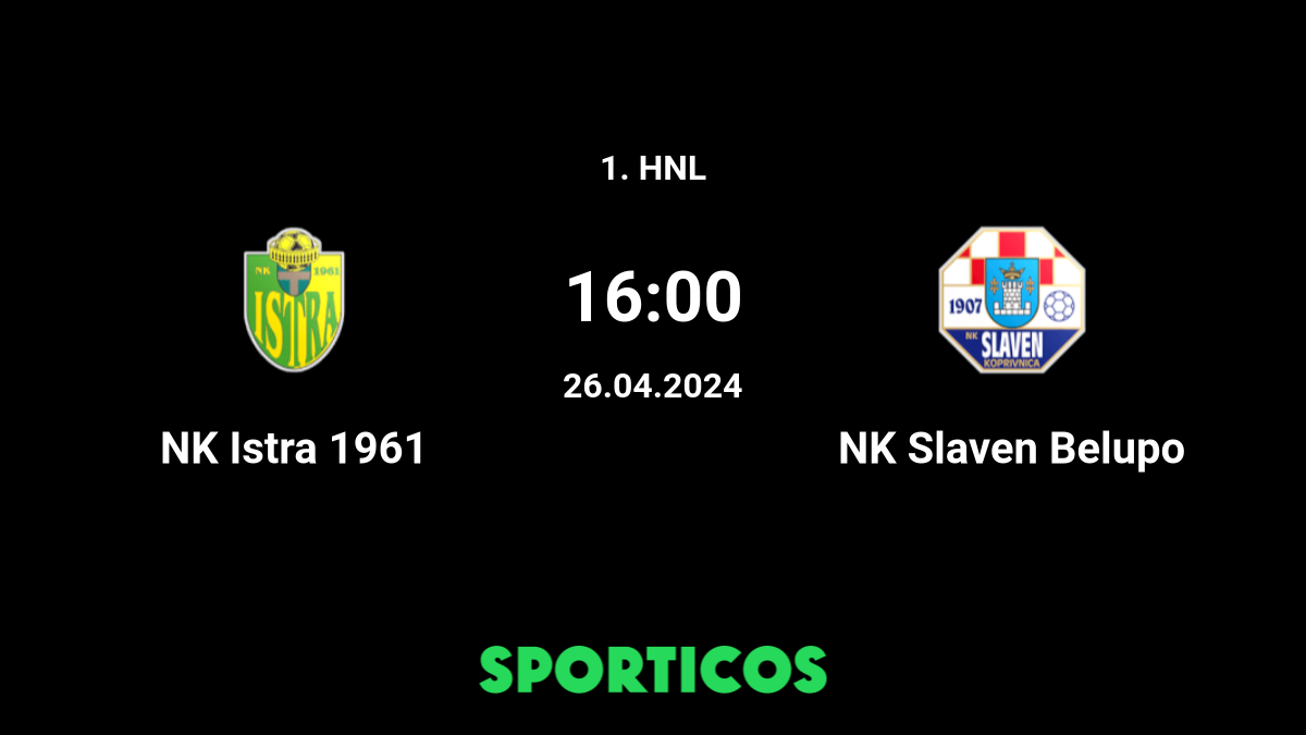 NK Slaven Belupo B vs NK Polet Sveti Martin na Muri live score, H2H and  lineups