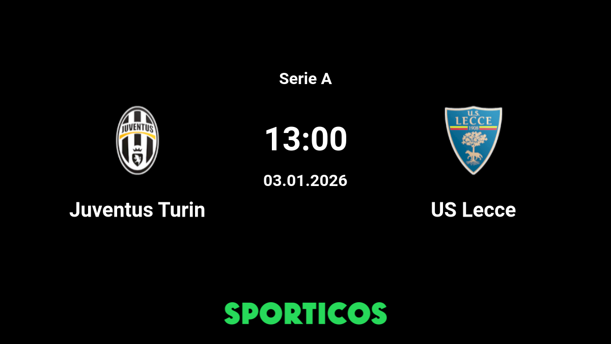 Juventus vs Lecce Match