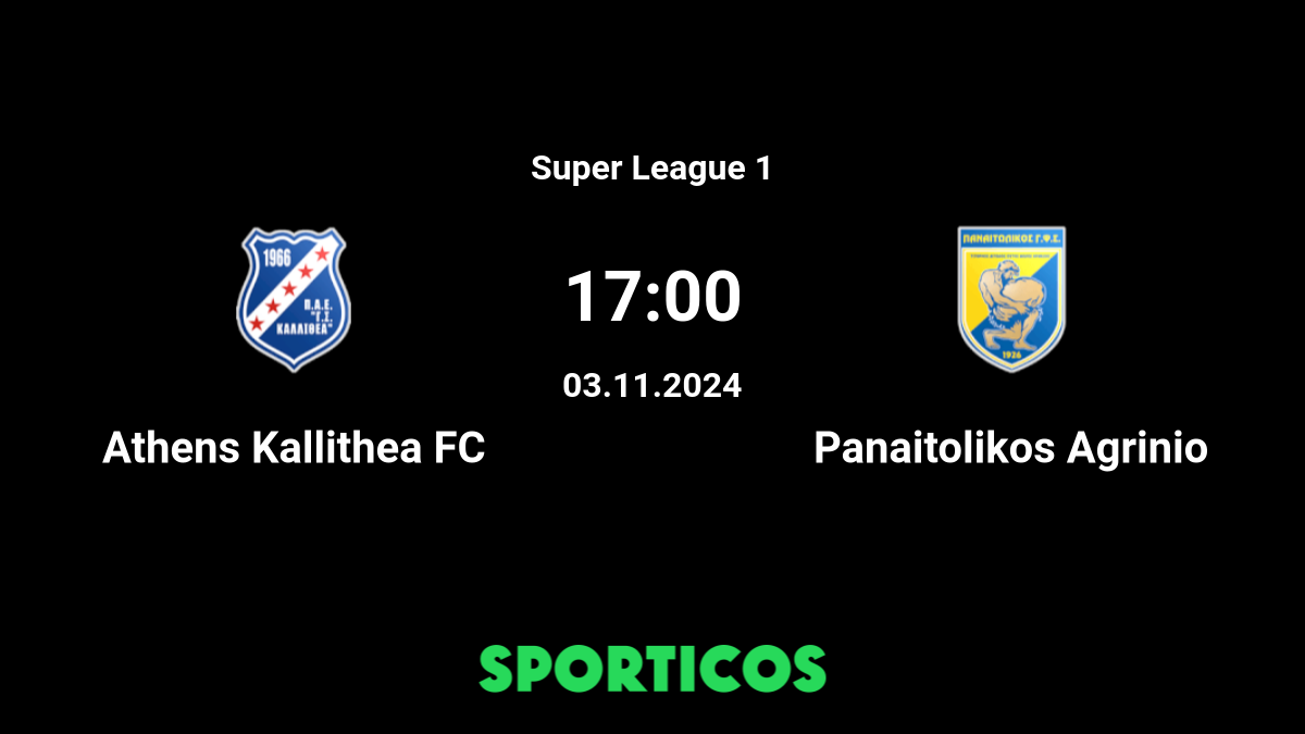 ▶️ Panaitolikos Agrinio vs Panserraikos Live Stream & on TV