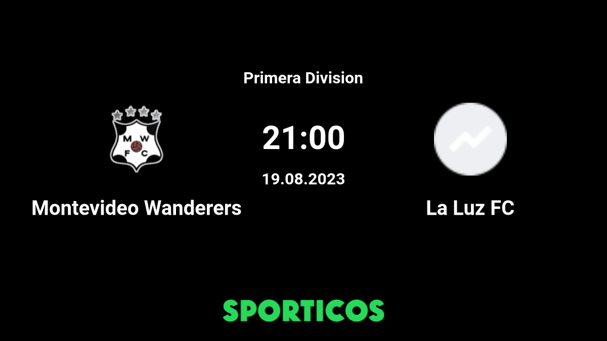 Montevideo Wanderers 0 - [1] La Luz FC