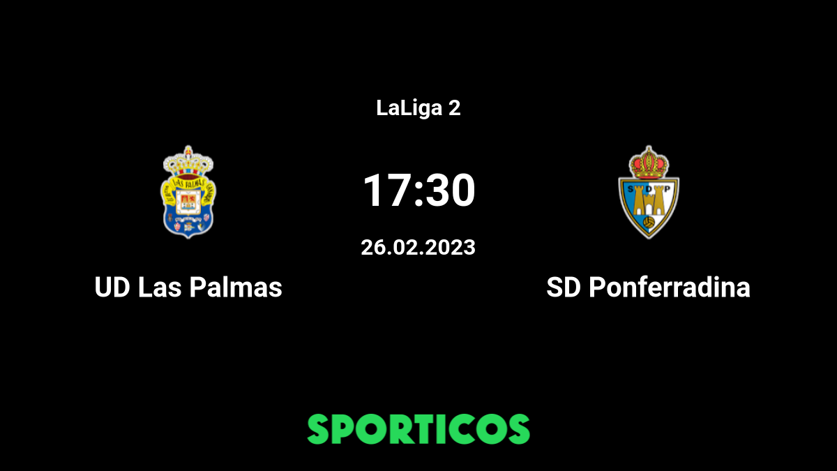 Las palmas vs ponferradina