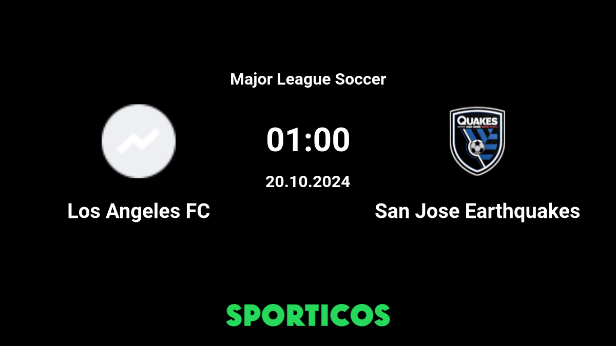 Los Angeles FC vs San Jose Earthquakes Prediction, 5/20/2023 MLS