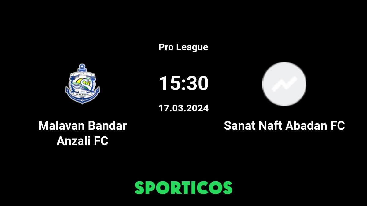 Sanat Naft Abadan vs Meshki Pooshan - live score, predicted lineups and H2H  stats.
