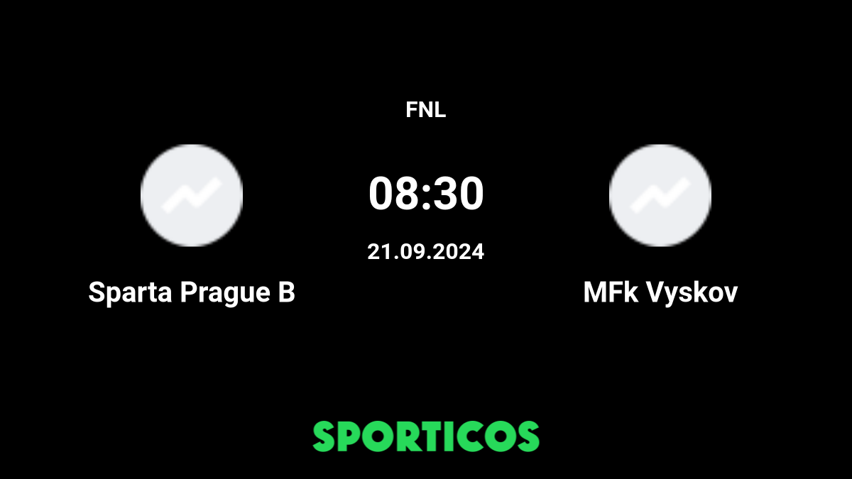 Vyskov vs Slavia Prague B - live score, predicted lineups and H2H