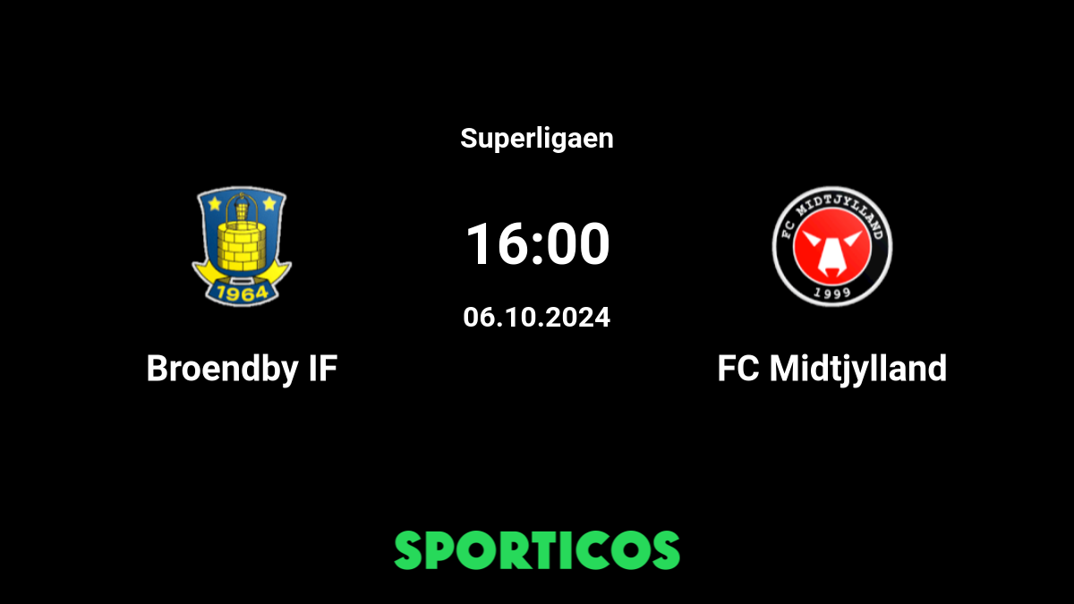 Brondby v midtjylland 2025 h2h