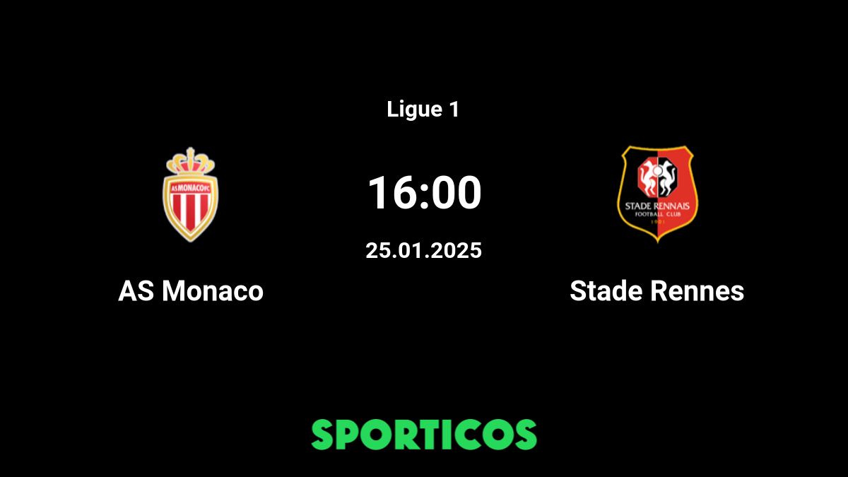 ▶️ Rennes vs Monaco Live Stream & Prediction, H2H