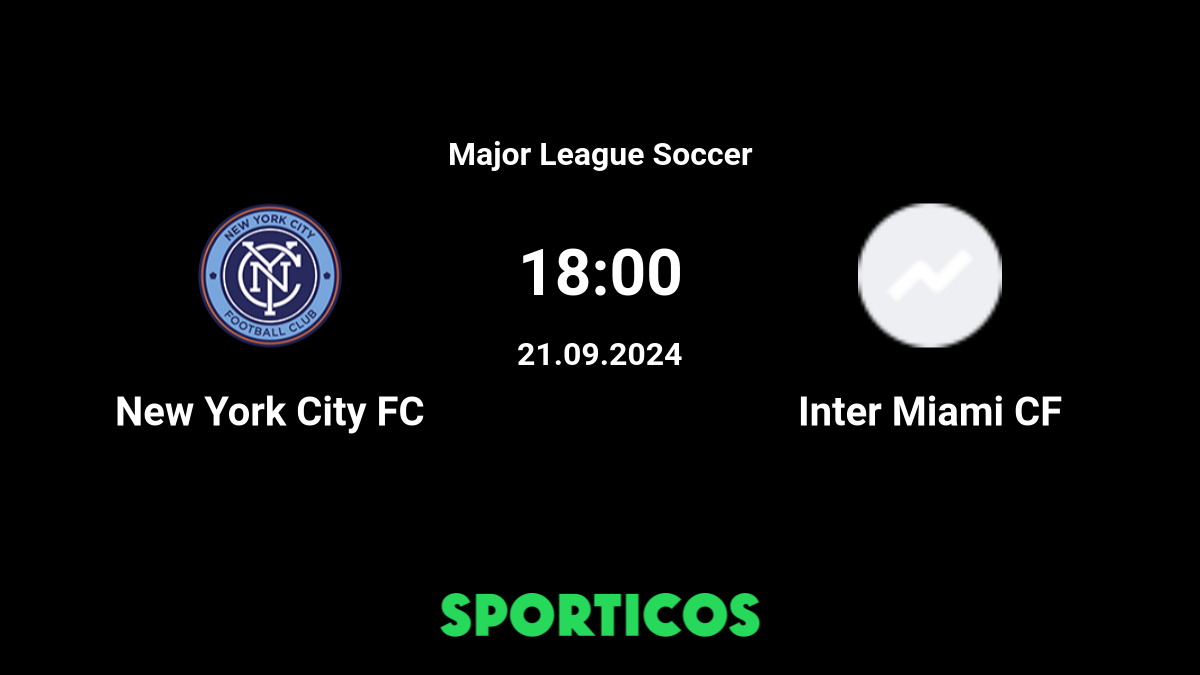 Inter Miami vs New York City Live Stream & Results 11/11/2023 01:00 Football