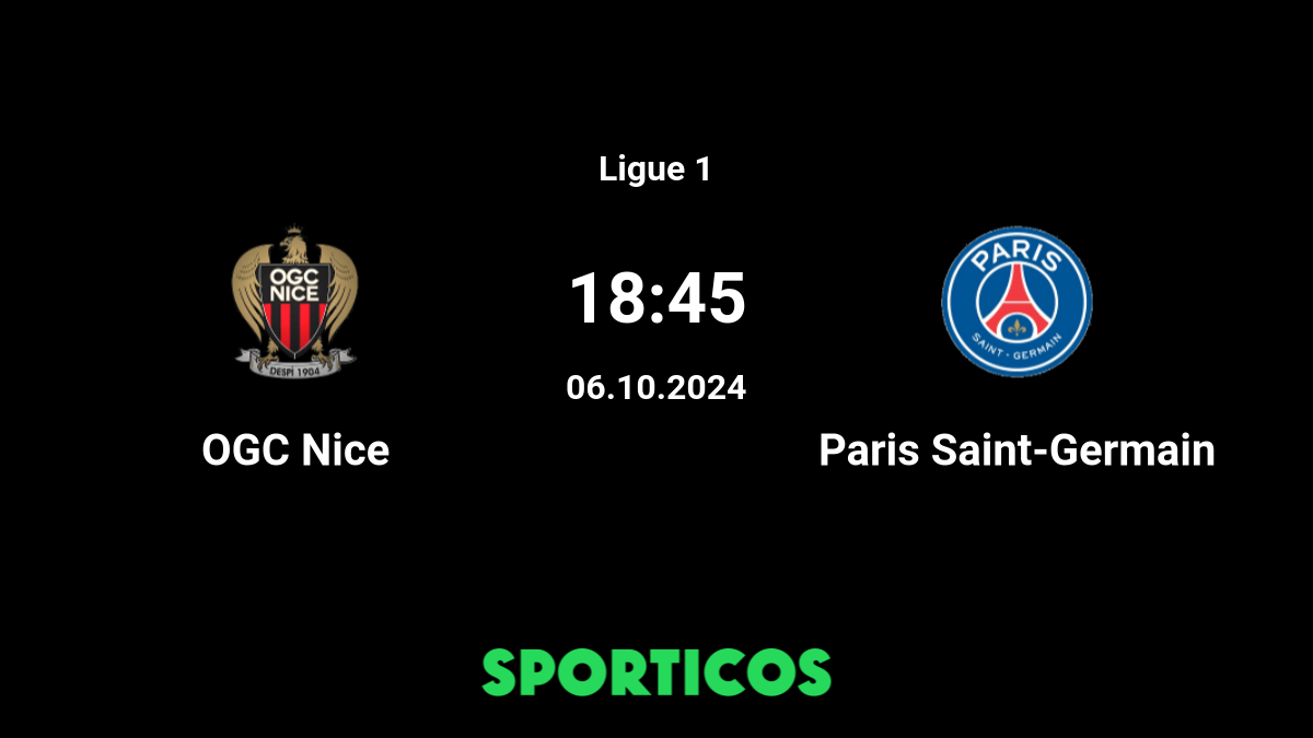 ▶️ Nice vs PSG Live Stream & Prediction, H2H