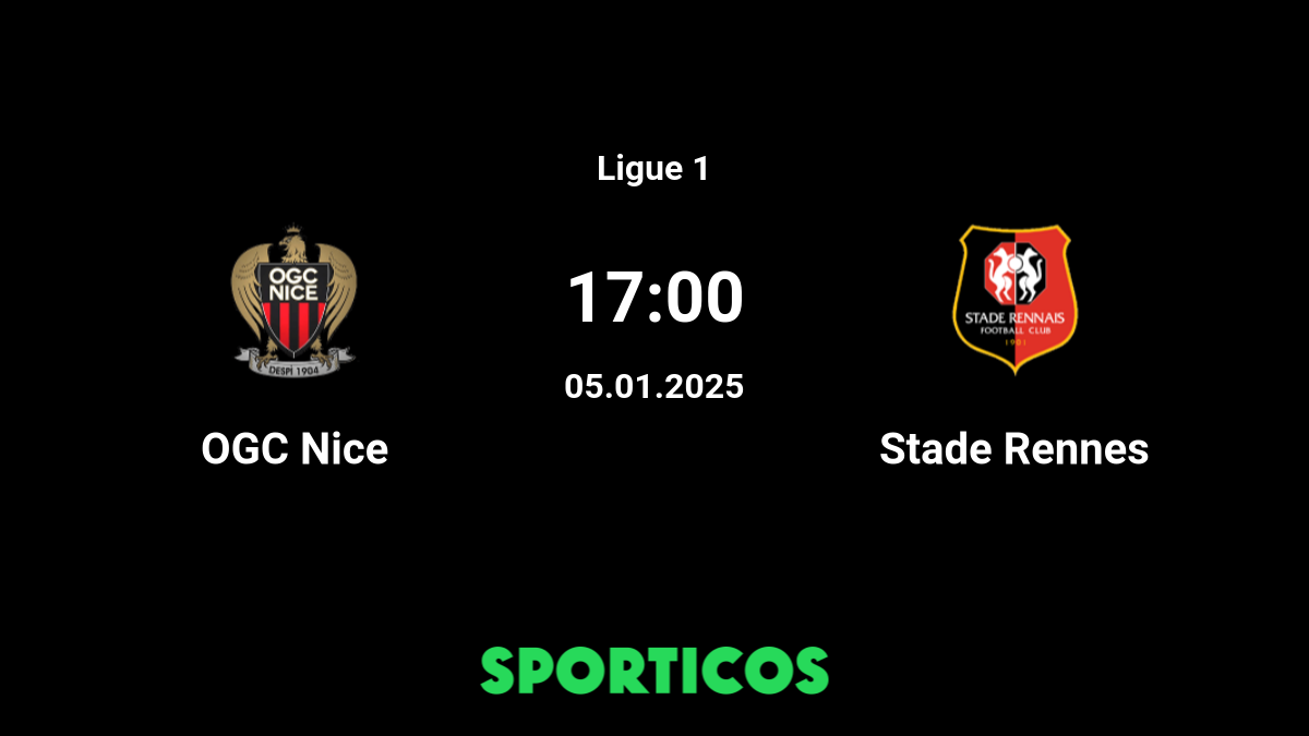 ▶️ Nice vs Rennes Live Stream & Prediction, H2H