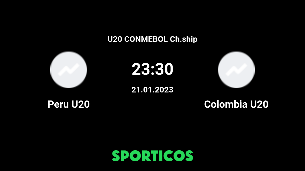 Colombia U20 vs Brazil U20 » Predictions, Odds, Live Scores & Stats