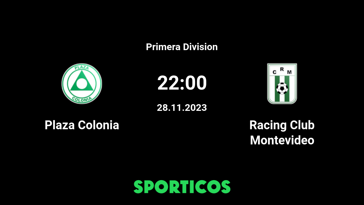 ▶️ Plaza Colonia vs Racing Club Montevideo Live Stream & on TV, Prediction,  H2H