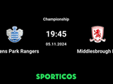 Details of how to Watch Queens Park Rangers vs Middlesbrough FC: Kick-off Time, TV Channel, and Streams