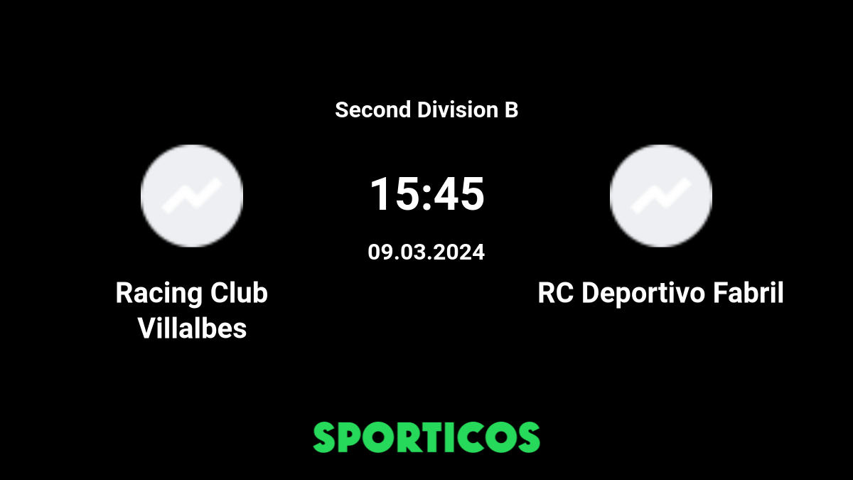 Racing Club Villalbes vs Deportivo La Coruna: Live Score, Stream and H2H  results 7/30/2022. Preview match Racing Club Villalbes vs Deportivo La  Coruna, team, start time.