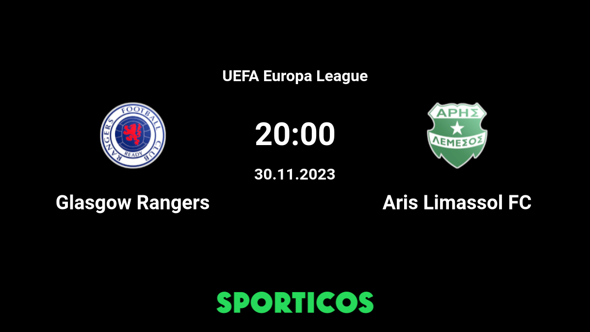 How to watch Rangers v Aris Limassol in the UEFA Europa League on