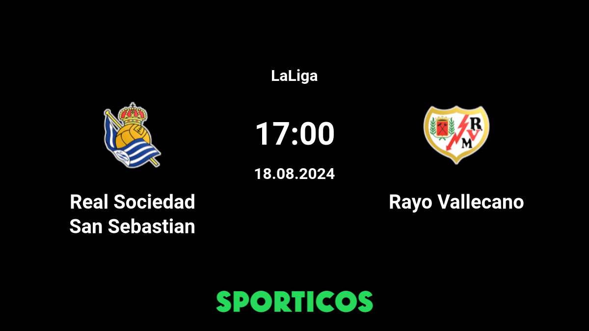 Rayo vallecano vs 2025 real sociedad h2h