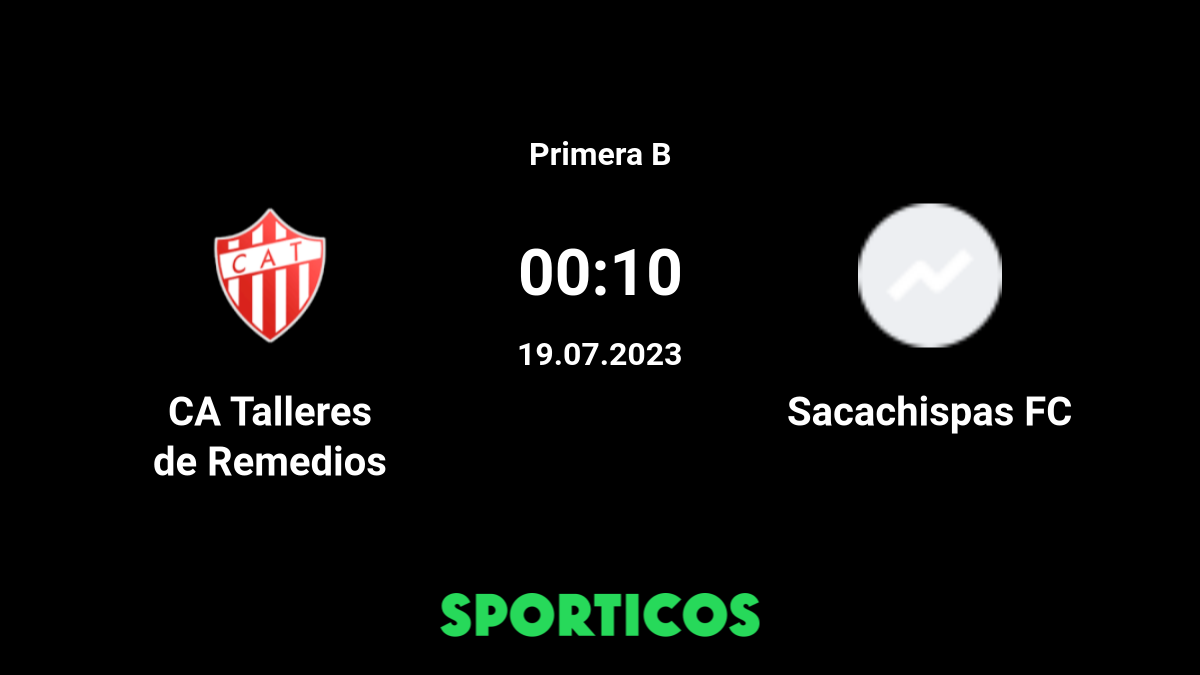 ▶️ CA Talleres de Remedios vs Sacachispas FC Live Stream & Prediction, H2H