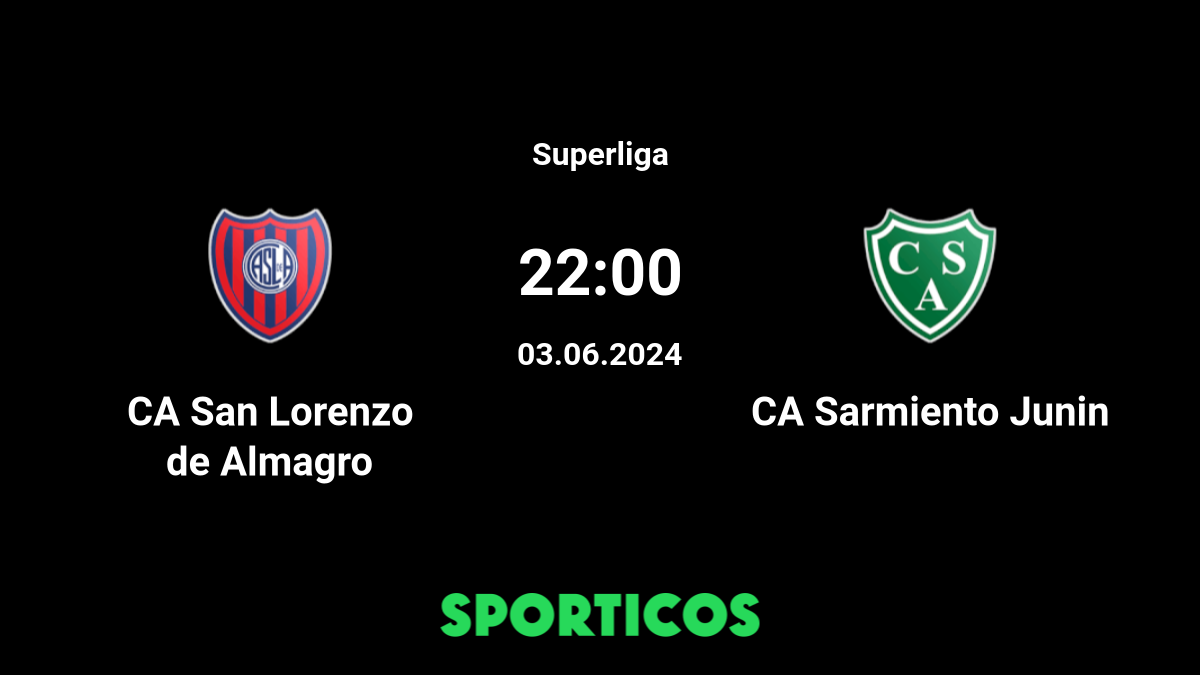 CA Sarmiento de Junin score today - CA Sarmiento de Junin latest score -  Argentina ⊕
