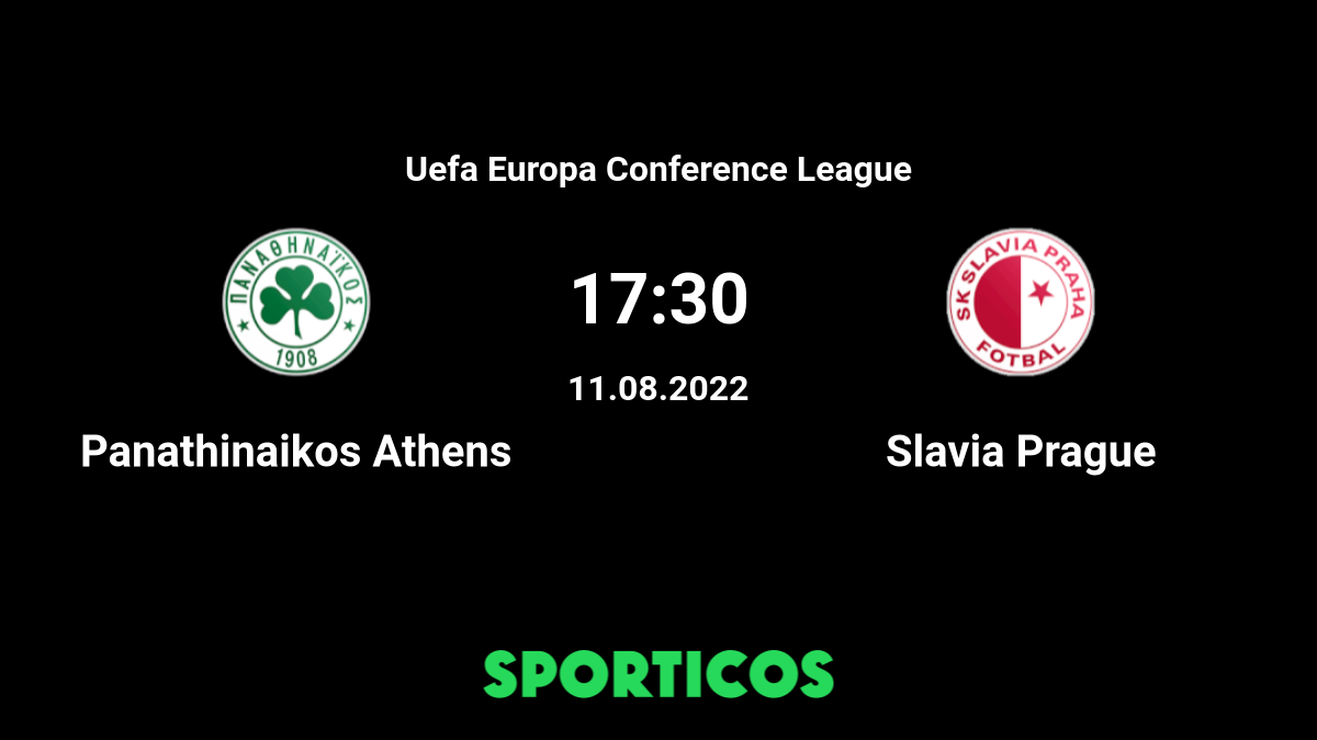 Panathinaikos vs Slavia Prague H2H 11 aug 2022 Head to Head stats prediction