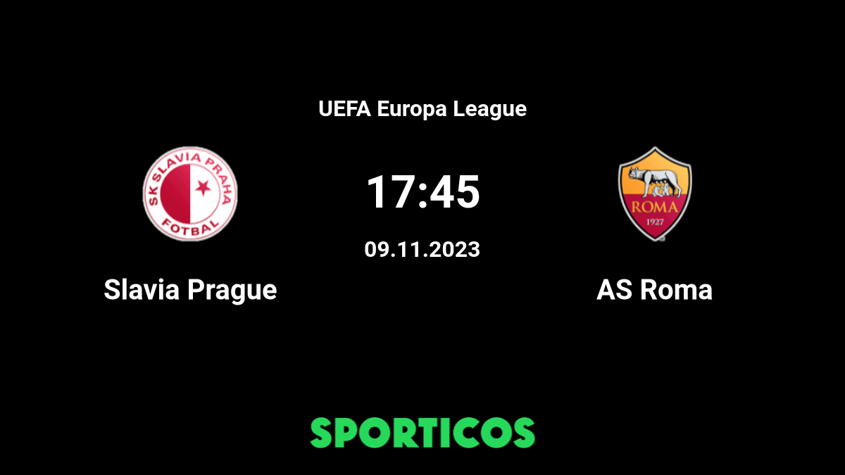 Roma - Slavia Prague prediction and betting tips on October 26