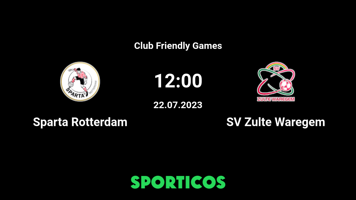 Sparta rotterdam - zulte-waregem