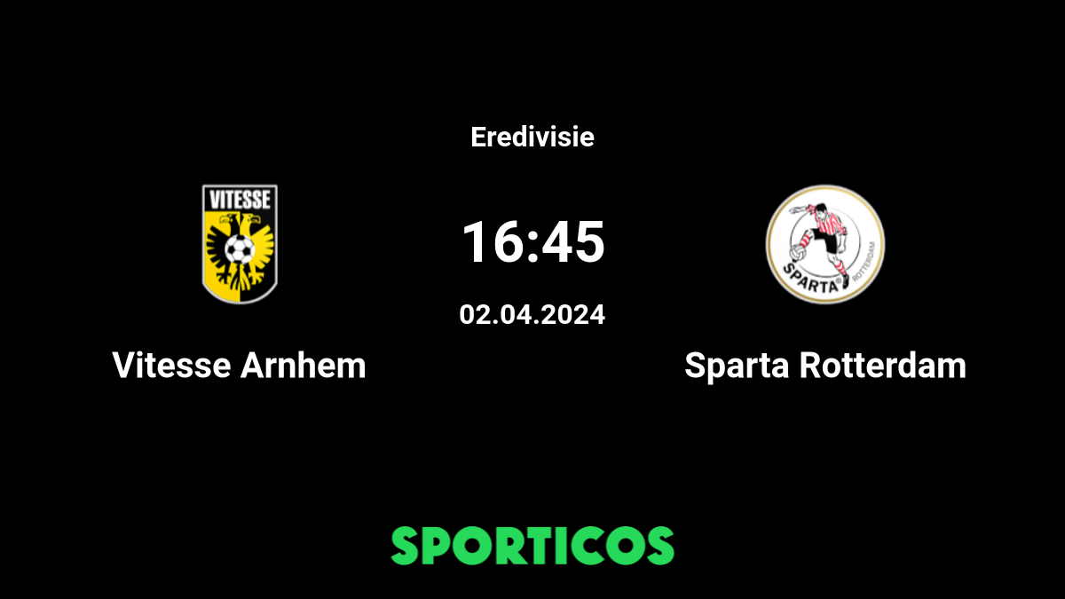 How to watch Vitesse vs Sparta Rotterdam in the 2016-17 KNVB Cup semifinal:  start time and online - Once A Metro