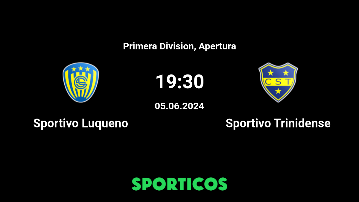 Sportivo Luqueno vs Sportivo Trinidense Live Commentary & Result,  10/30/2023(Paraguay Division Profesional)