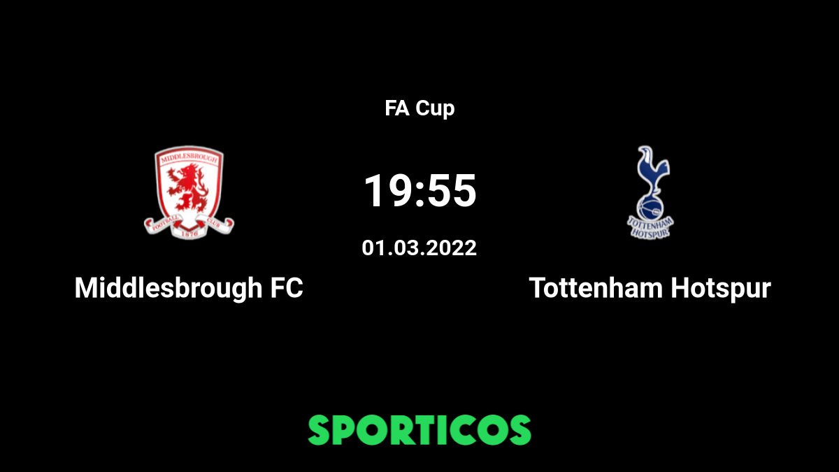 Middlesbrough x Tottenham: onde assistir ao vivo, prováveis