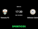 Watch Venezia FC vs Udinese Calcio Live: Channel, Time, and How to Follow the Match