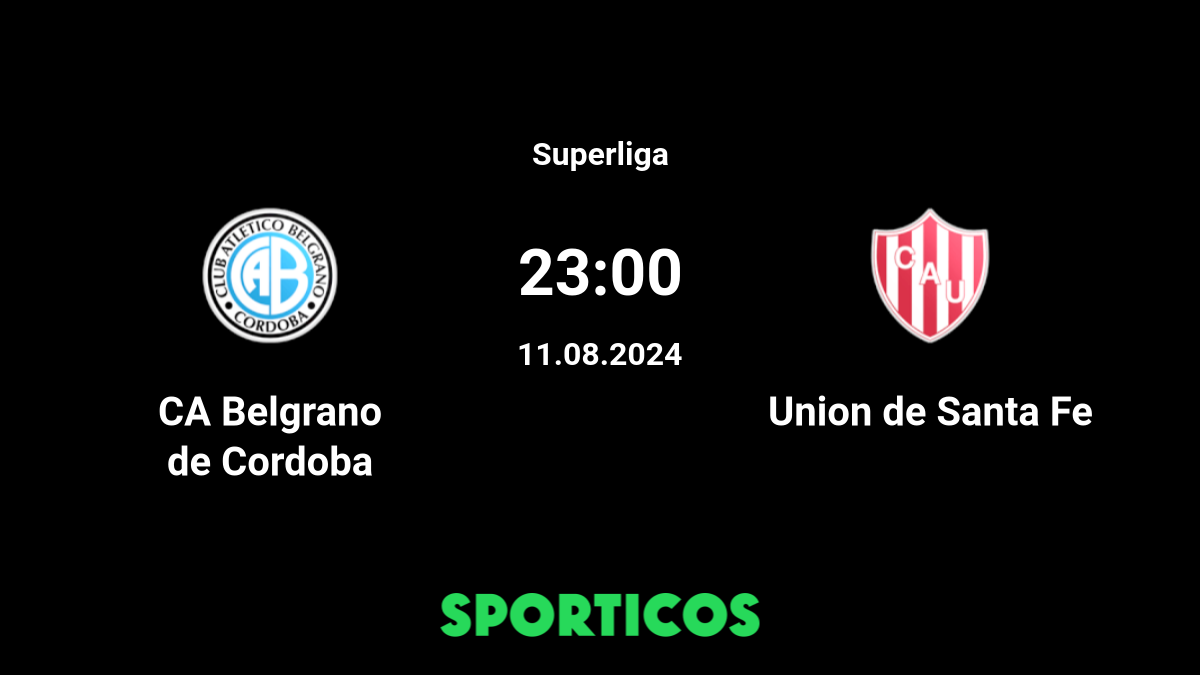 CA Union Santa Fe Reserve vs Belgrano 2 3/11/2023 14:00 Football Events &  Result