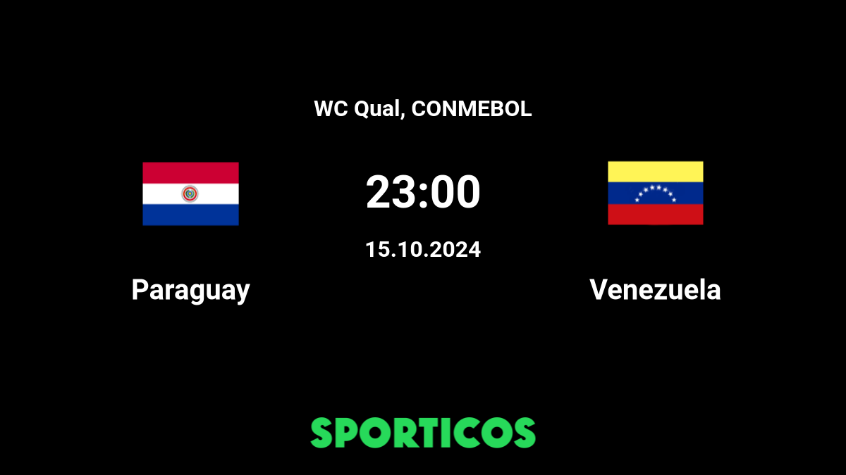 Venezuela vs paraguay live stream hot sale