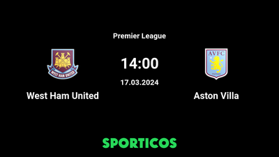 West Ham United vs Aston Villa Match Preview