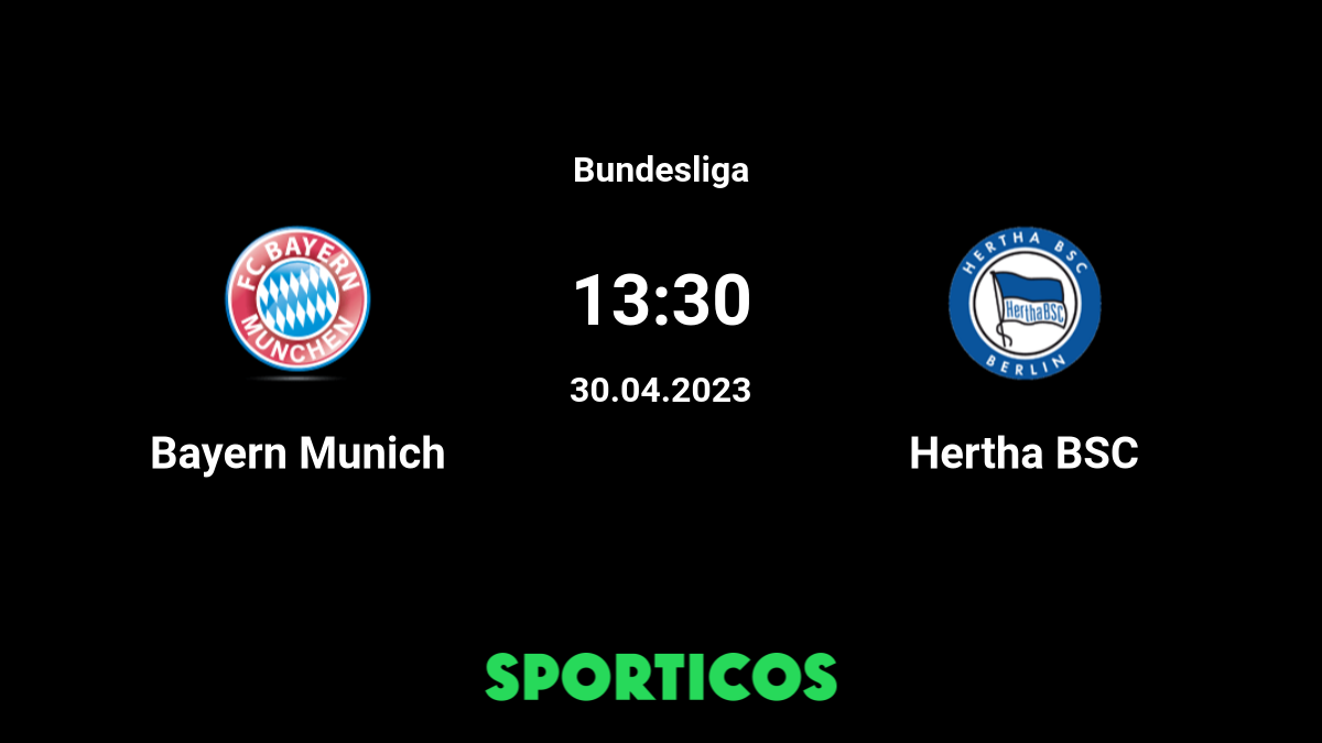 Bayern hertha vs Hertha Berlin