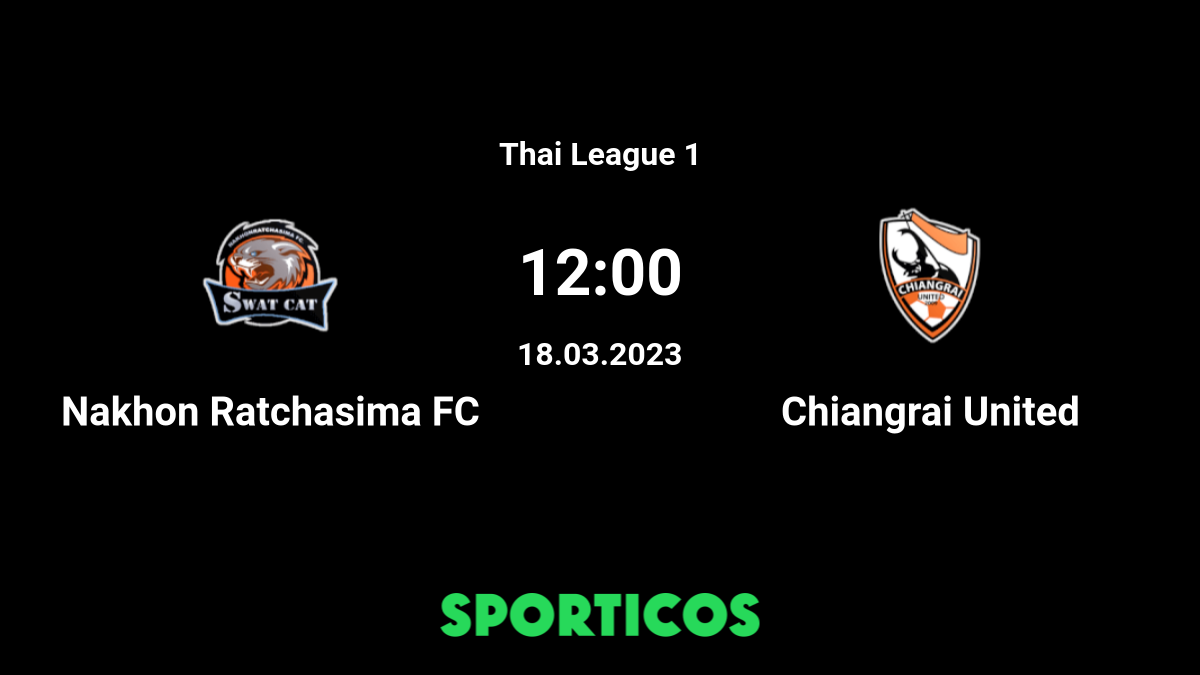 Nakhon Ratchasima Vs Chiangrai United Live Stream Prediction H2h